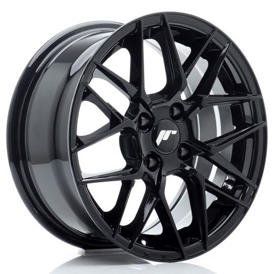 JAPAN RACING JR28 15X7 4X100 ET38 GLOSS BLACK