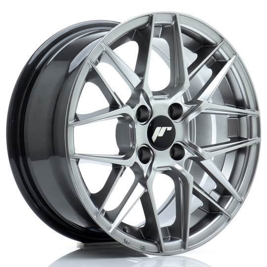 JAPAN RACING JR28 15X7 4X100 ET38 HYPER BLACK