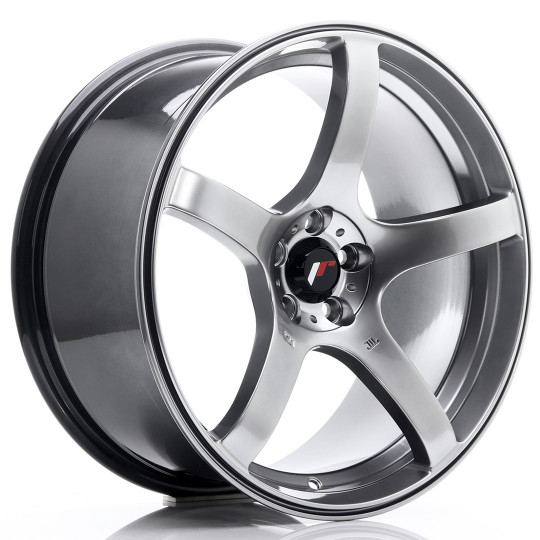 JAPAN RACING JR32 18X8.5 5X100 ET38 HYPER BLACK