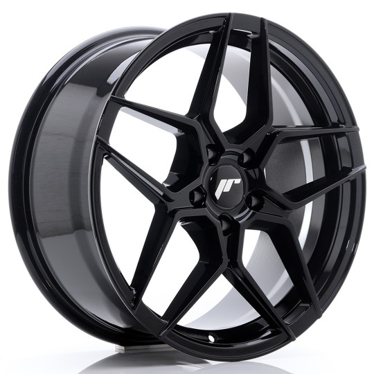 JAPAN RACING JR34 18X8 5X112 ET42 GLOSS BLACK