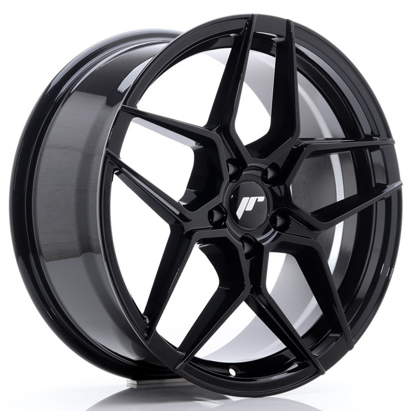 JAPAN RACING JR34 18X8 BLANK ET42 GLOSS BLACK