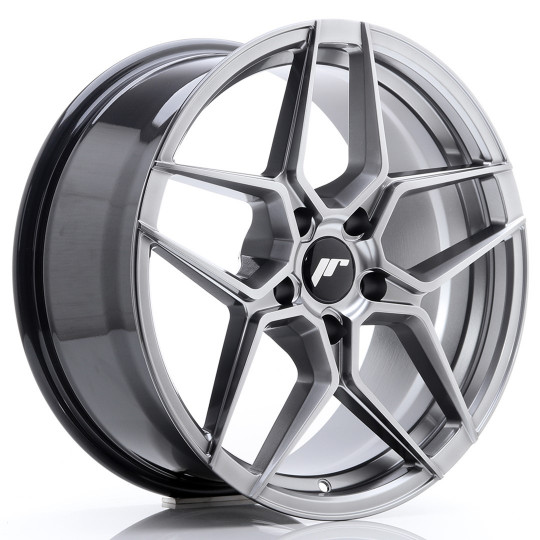 JAPAN RACING JR34 18X8 5X120 ET35 HYPER BLACK