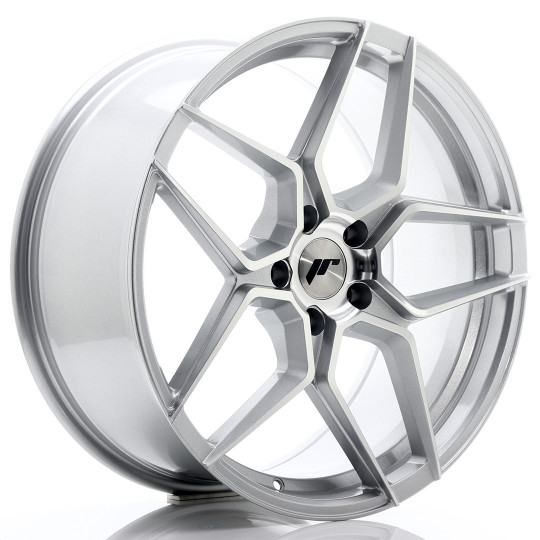 JAPAN RACING JR34 20X9 5X112 ET40 SILVER MACHINED FACED