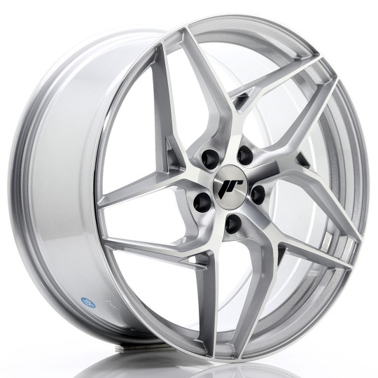 JAPAN RACING JR35 19X8.5 5X112 ET45 SILVER MACHINED FACED