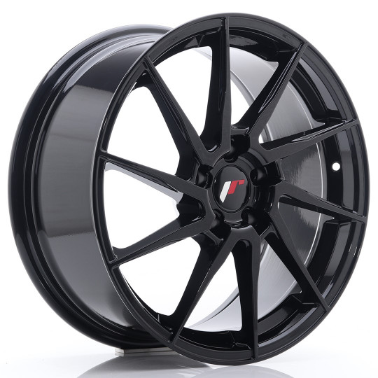 JAPAN RACING JR36 18X8 5X112 ET45 GLOSS BLACK