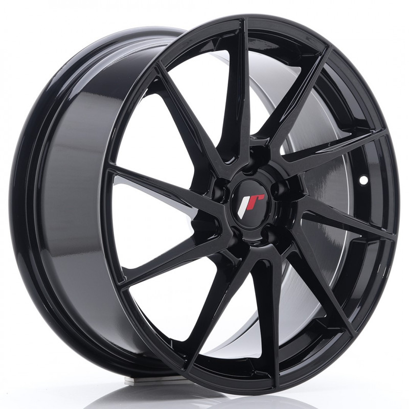 JAPAN RACING JR36 18X8 BLANK ET45 GLOSS BLACK