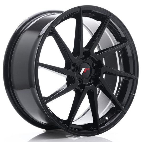 JAPAN RACING JR36 19X8.5 5X112 ET45 GLOSS BLACK