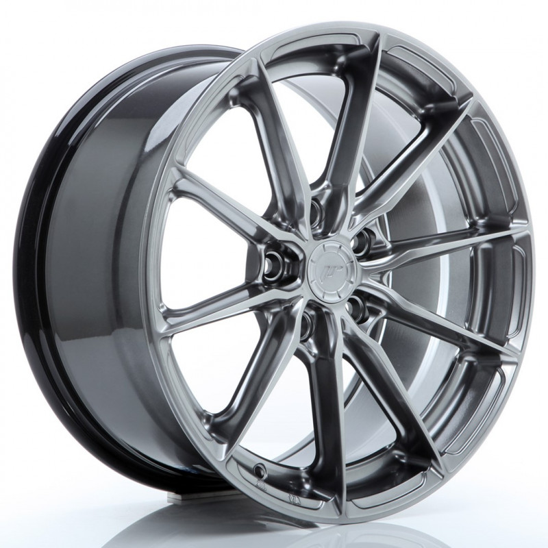 JAPAN RACING JR37 17X8 5X114.3 ET40 HYPER BLACK