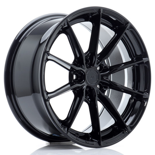 JAPAN RACING JR37 17X8 5X112 ET40 GLOSS BLACK