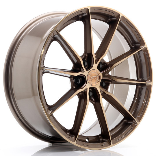 JAPAN RACING JR37 19X8.5 5X114.3 ET45 PLATINUM BRONZE