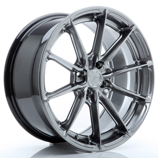 JAPAN RACING JR37 15X7 4X100 ET38 HYPER BLACK