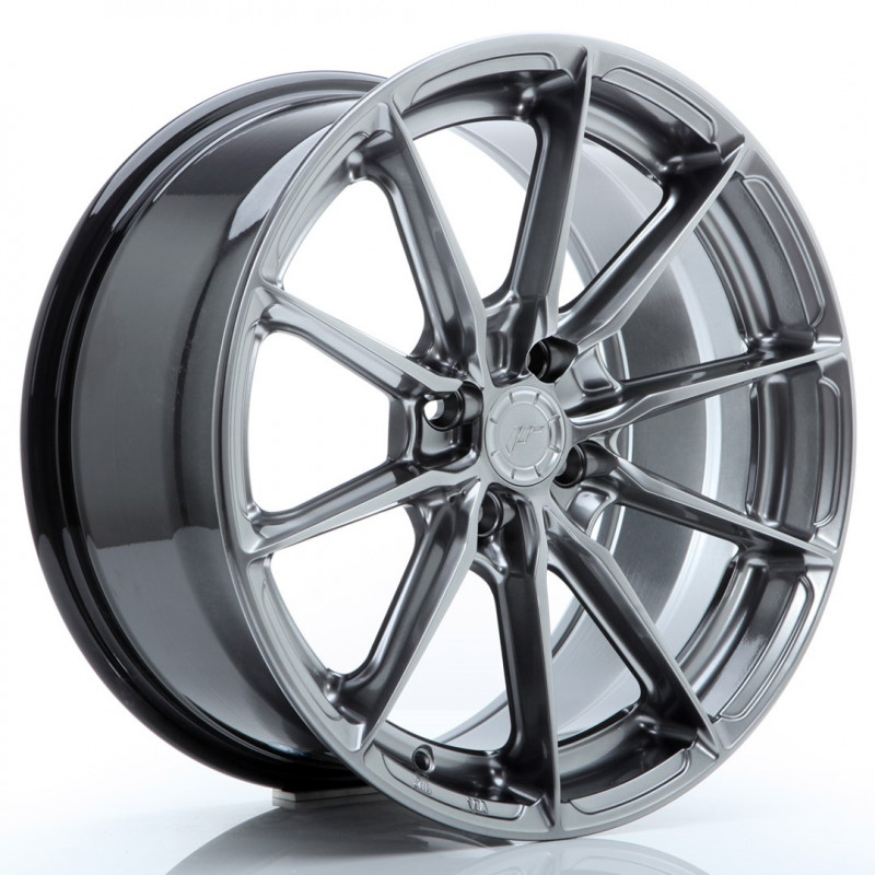 JAPAN RACING JR37 15X7 4X100 ET38 HYPER BLACK