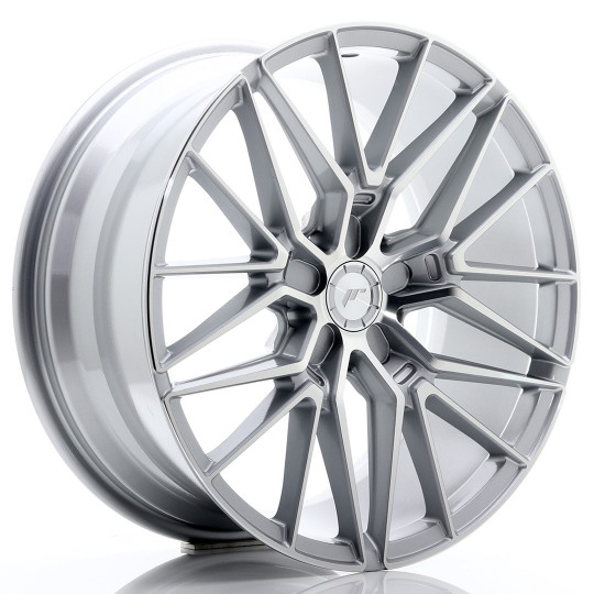 JAPAN RACING JR38 18X8 5X112 ET42 SILVER MACHINED FACED