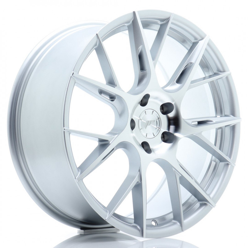 JAPAN RACING JR42 19X8.5 5Χ112 ET45 SILVER MACHINED FACED
