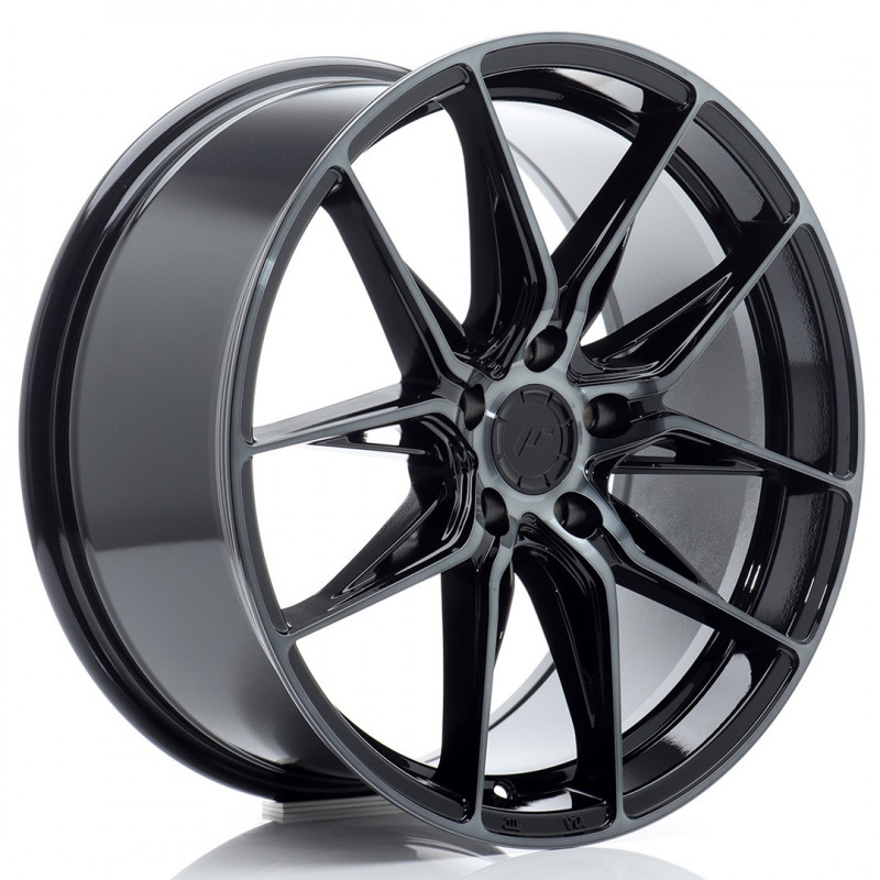 JAPAN RACING JR44 18X8.0 5Χ112 ET42 BLACK MACHINED TINTED FACED