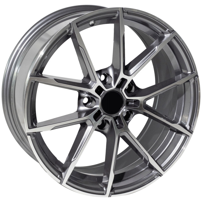 REPLICA BMW STYLE 7134 17X7.5 5X120 ET35 GUNMETAL MACHINED FACED