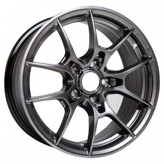 REPLICA RAYS STYLE 1617 16X7.0 5X112 ET35 HYPER BLACK