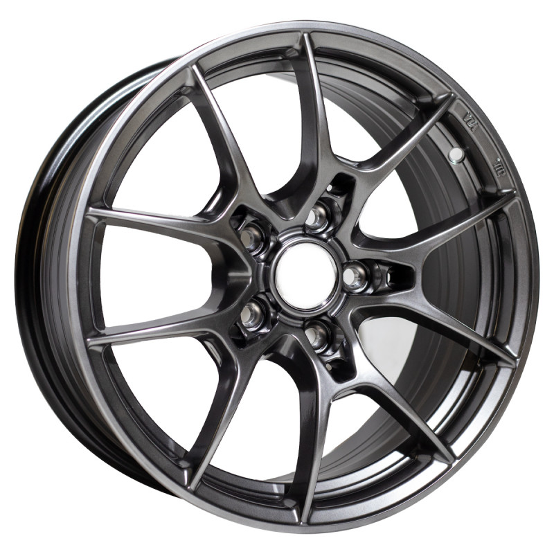 REPLICA RAYS STYLE 1617 16X7.0 5X112 ET35 HYPER BLACK