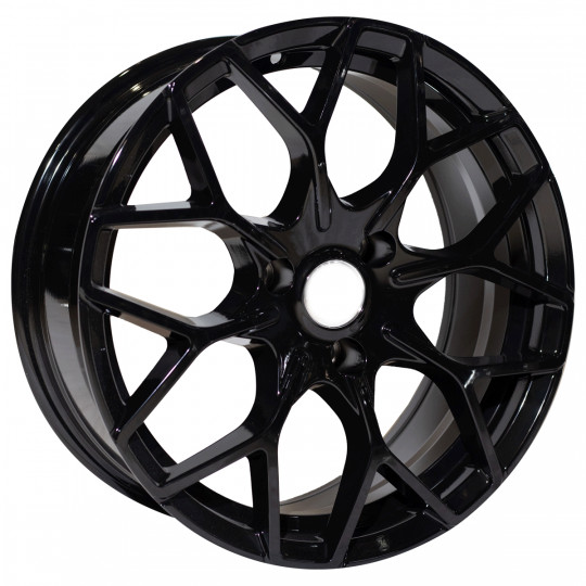 REPLICA SMART STYLE 1449 16X6.0-17X7.0 3X112 ET24/27 GLOSS BLACK