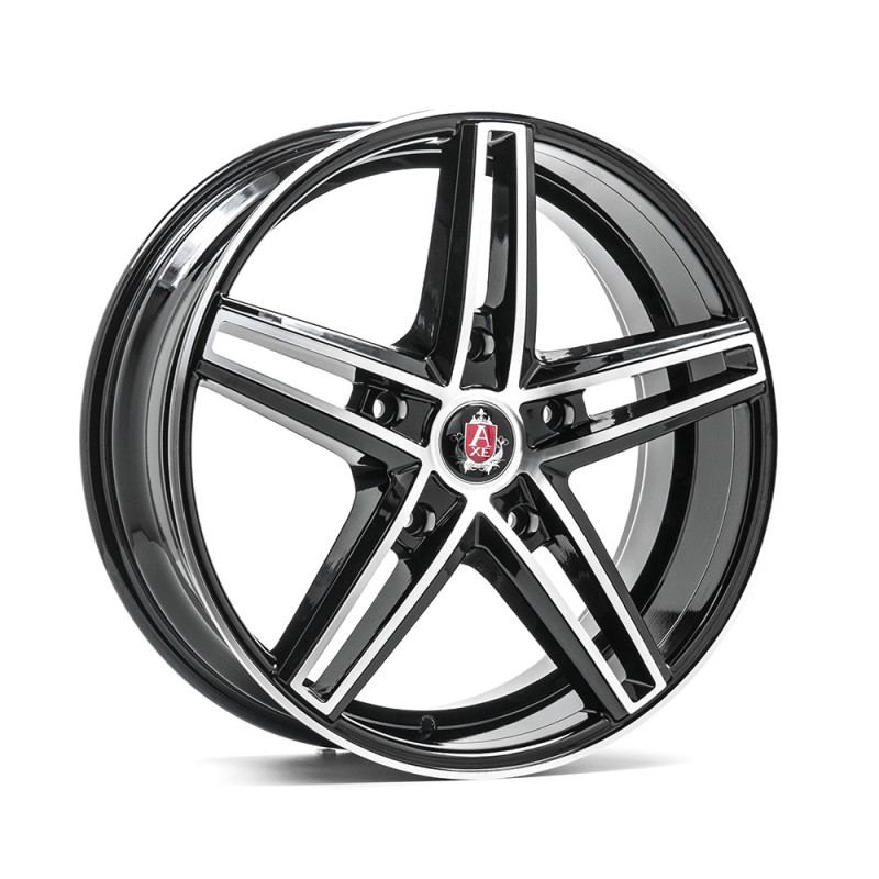 AXE EX14 TRANSIT 18X8 5X160 ET50 BLACK MACHINED FACED