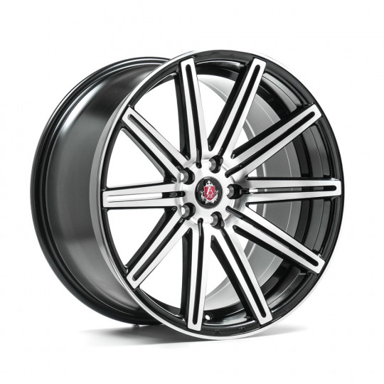 AXE EX15 18X8 5X120 ET40 BLACK MACHINED FACED