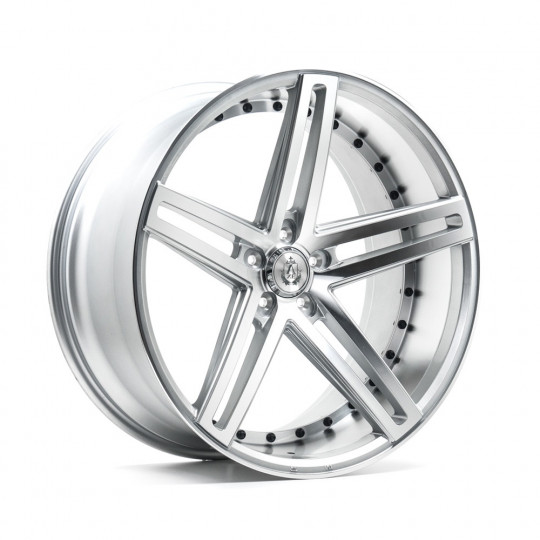AXE EX20 20X8.5 5X114.3 ET40 SILVER MACHINED FACED