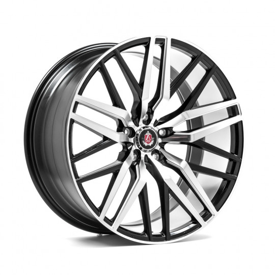 AXE EX30 20X8.5 5X108 ET40 BLACK MACHINED FACED