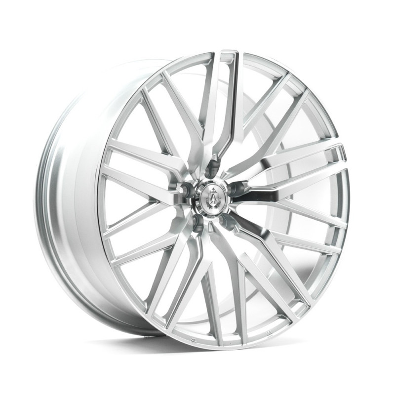 AXE EX30 22X9 5X120 ET35 SILVER MACHINED FACED
