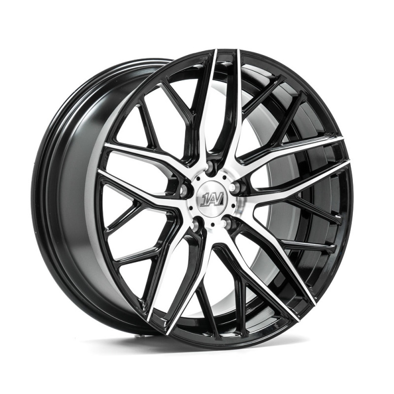 1AV ZX11 20X8.5 5X120 ET40 BLACK MACHINED FACED
