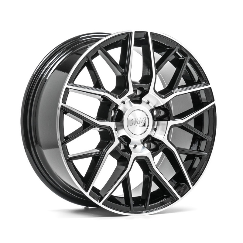1AV ZX11 TRANSIT 18X8 5X160 ET50 BLACK MACHINED FACED