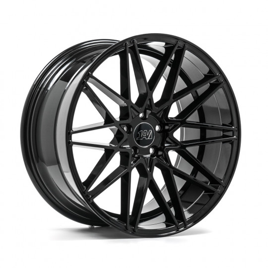 1AV ZX4 22X9 5X118 ET35 GLOSS BLACK