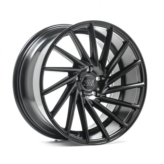 1AV ZX1 18X8 5X120 ET42 SATIN BLACK