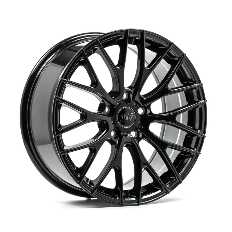 1AV ZX2 18X8.0 BLANK ET40 GLOSS BLACK