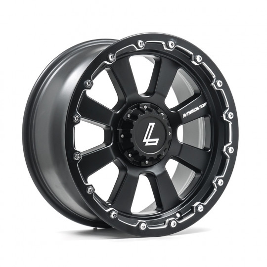 LENSO INTIMIDATOR 8 20X9.5 6X114.3 MATTE BLACK