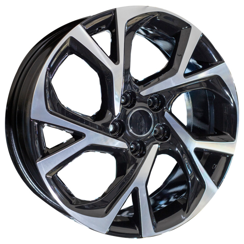 REPLICA TOYOTA STYLE 5962 18X7 5X114.3 ET45  GLOSS BLACK