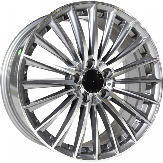 REPLICA MERCEDES STYLE 7591 18X8 5X112 ET45 GUNMETAL MACHINED FACED