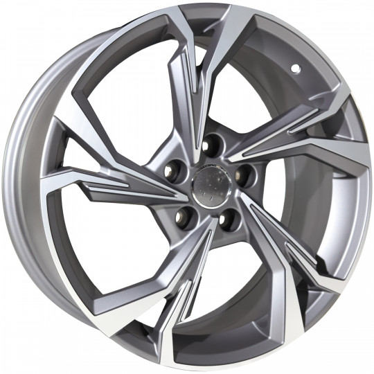 REPLICA AUDI STYLE 540 18X8 5X112 ET38 SATIN GUNMETAL MACHINED FACED