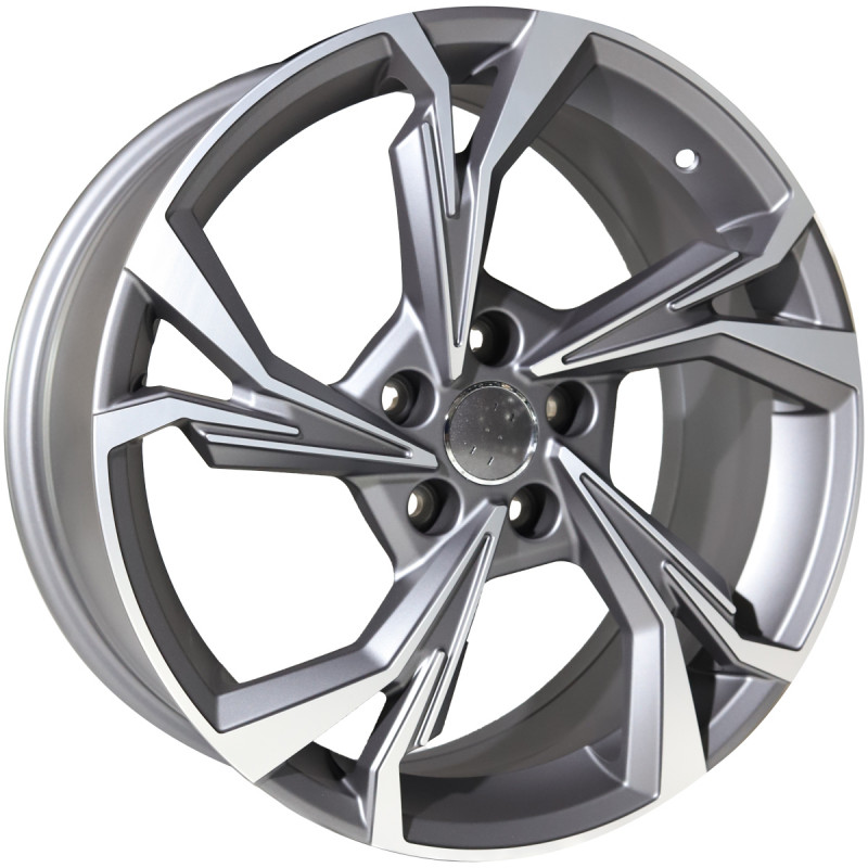 REPLICA AUDI STYLE 540 18X8 5X112 ET38 SATIN GUNMETAL MACHINED FACED