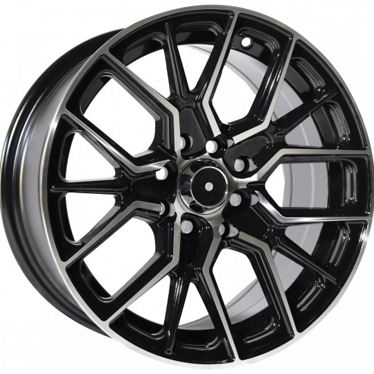 MAONS BLUE 559 15X7 4X100/114.3 ET35 BLACK MACHINED FACED