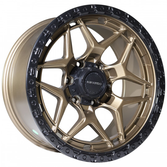 KIPARDO KF47 17X9.0 6X139.7 ET0 BRONZE BLACK RING