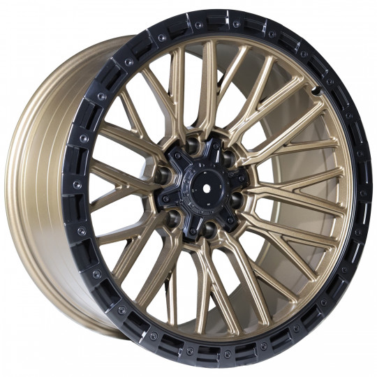 REPLICA VORTEK STYLE 46 20X10 6X139.7 ET-18 BRONZE BLACK RING
