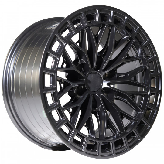 REPLICA VOSSEN STYLE 45 17X9 6X139.7 ET0 MATTE BLACK