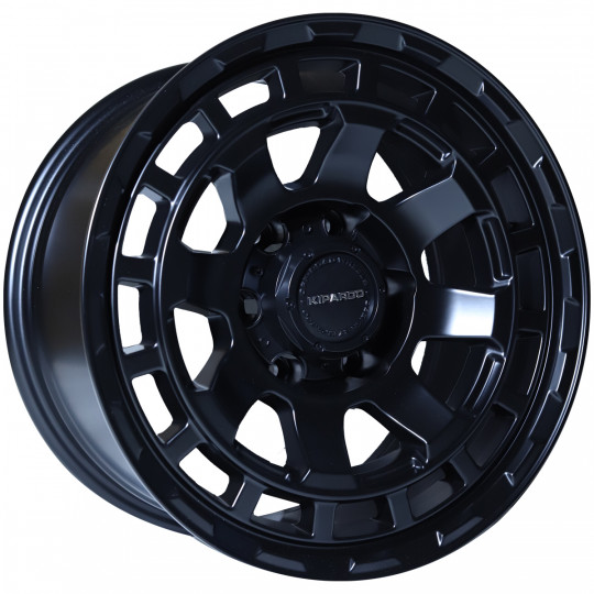 KIPARDO 2801 17X9.0 6X139.7 ET0 MATTE BLACK