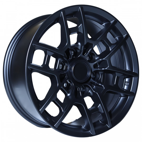 REPLICA TOYOTA STYLE 1539 17X8 6X139.7 ET15 MATTE BLACK