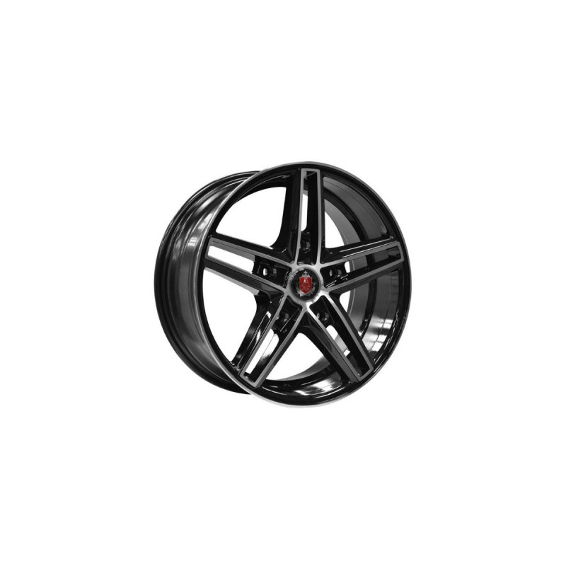 AXE EX14 TRANSIT 18X8 5X160 ET50 BLACK MACHINED FACED