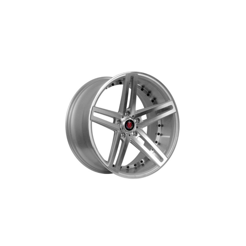 AXE EX20 22X9 5X112 ET35 SILVER MACHINED FACED