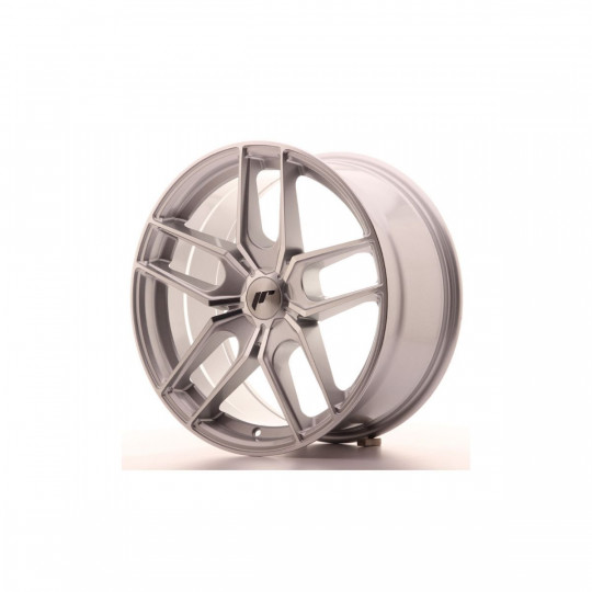 JAPAN RACING JR25 19X8.5 BLANK ET40 SILVER MACHINED FACED