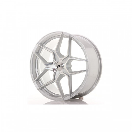JAPAN RACING JR34 19X8.5 BLANK ET40 SILVER MACHINED FACED