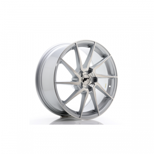 JAPAN RACING JR36 20X9 BLANK ET38 SILVER MACHINED FACED