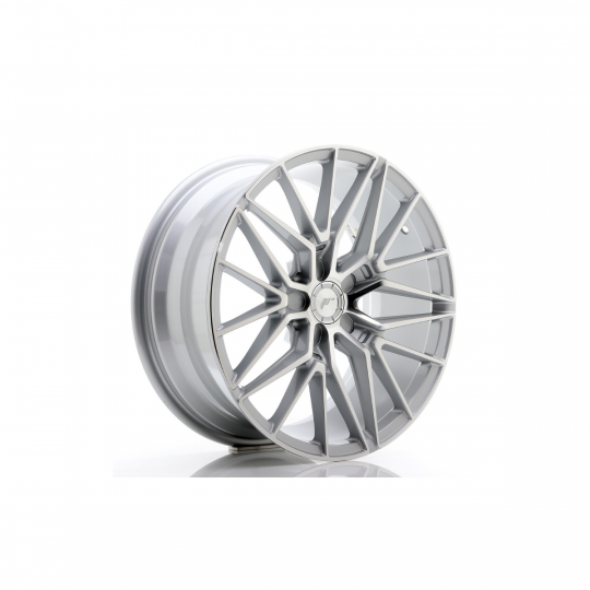 JAPAN RACING JR38 19X9.5 BLANK ET45 SILVER MACHINED FACED